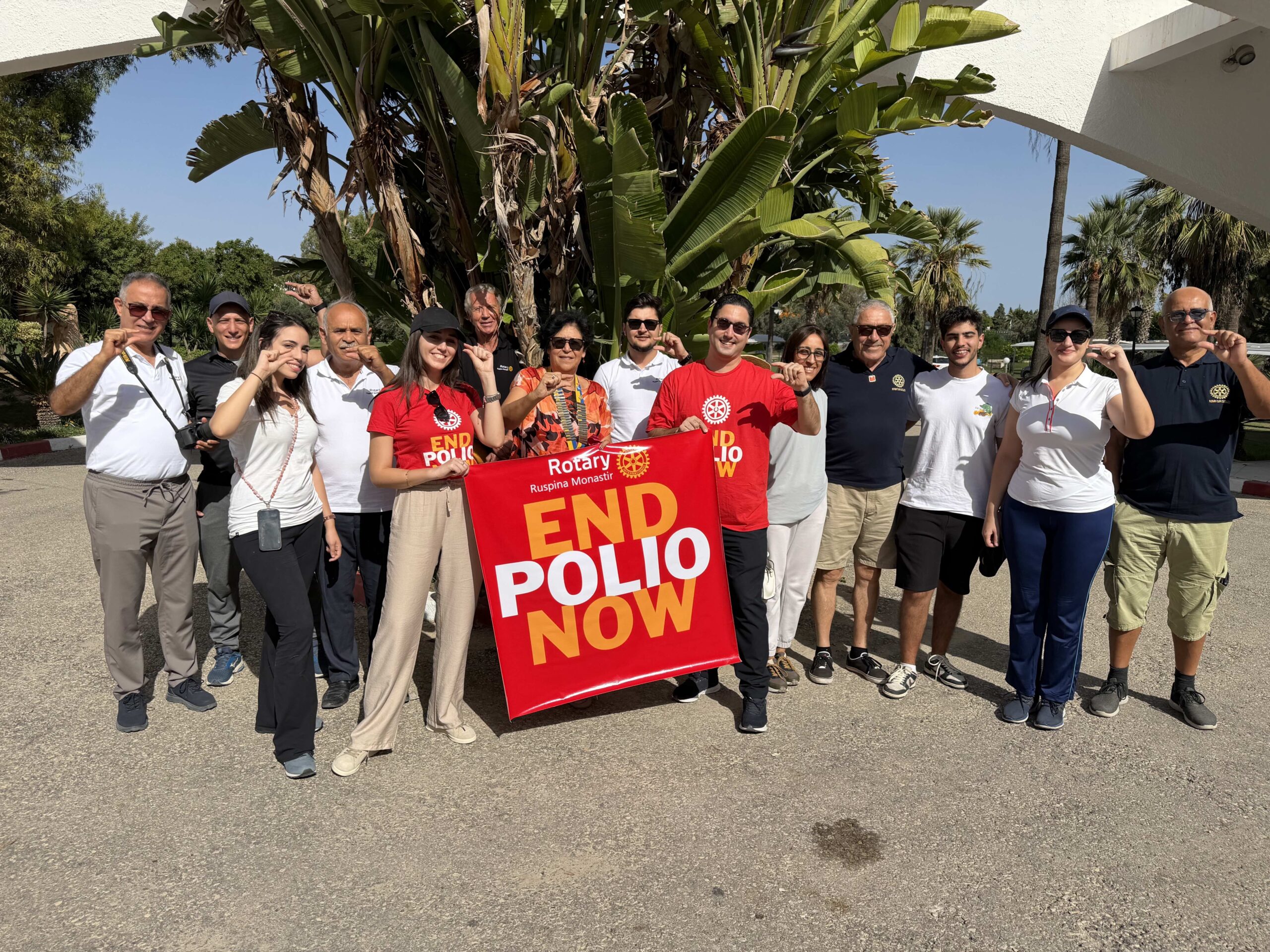 Marcher pour l’Espoir : Les Clubs Rotary Unis contre la Polio